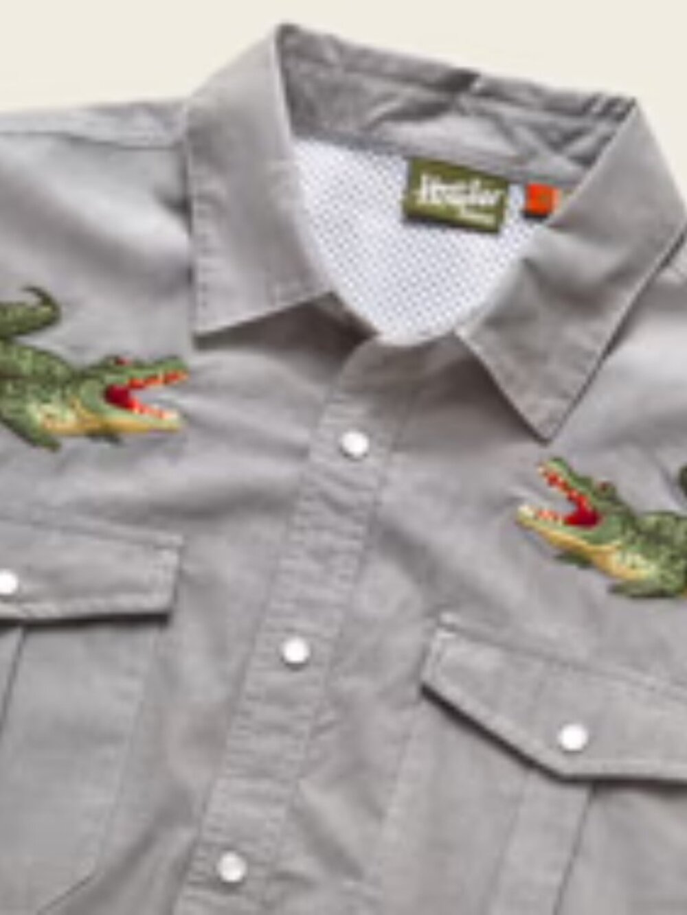 Howler Bros Big Gators Gaucho Snapshirt (XL)